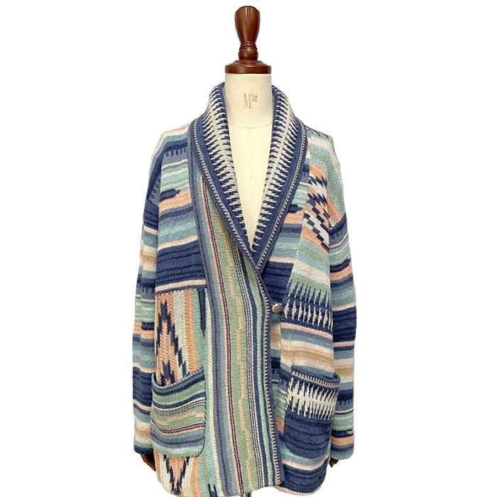 楽天市場】ポロ ラルフローレン レディース ショールカラー ネイティブ