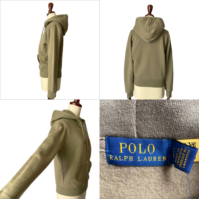 楽天市場】ポロ ラルフローレン レディース ジップアップパーカー