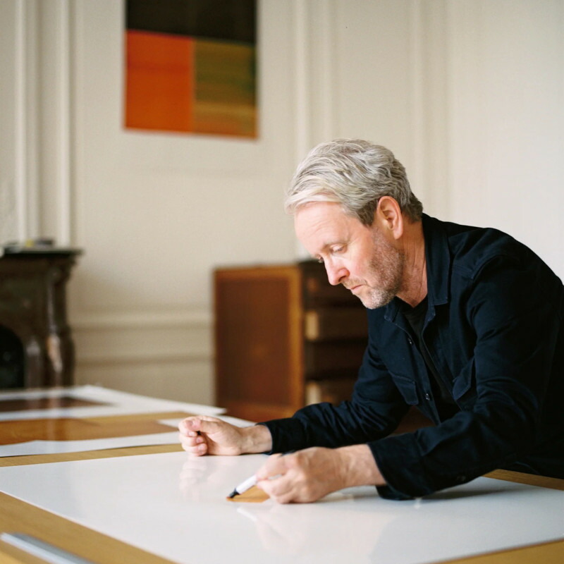 楽天市場】ロナン ブルレック ドローイング 5 アート ポスター 67.5x67