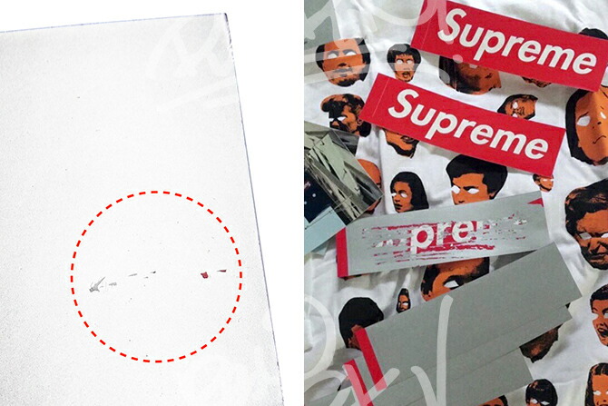 楽天市場】【送料無料】【ステッカー・シルバー】Supremeシュプリーム