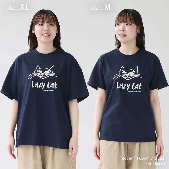 楽天市場】chimala(チマラ) LAZY CAT Tシャツ(CS39-K001CML)※簡易包装