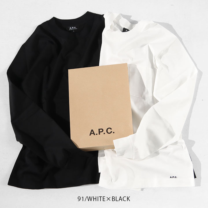 楽天市場】【正規取扱店】A.P.C.(アーペーセー) 長袖PACK Tシャツ ユニ