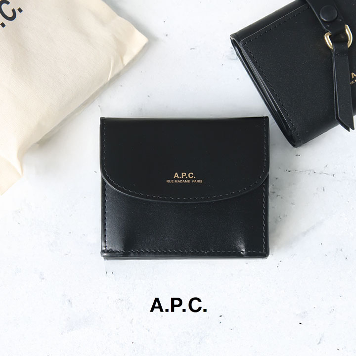 楽天市場】【正規取扱店】A.P.C.(アーペーセー) Geneve trifold