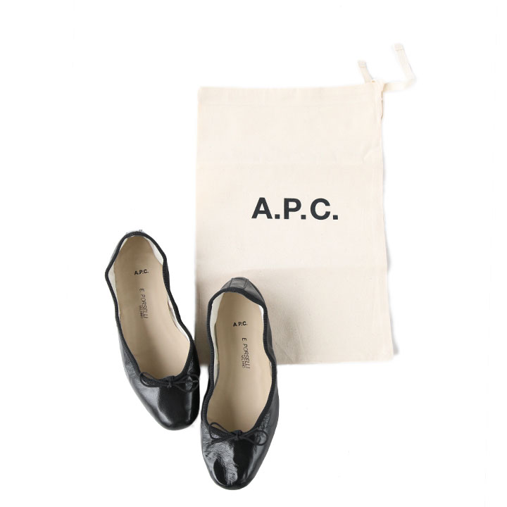 楽天市場】A.P.C.(アーペーセー) PORSELLI ポルセリ バレエシューズ