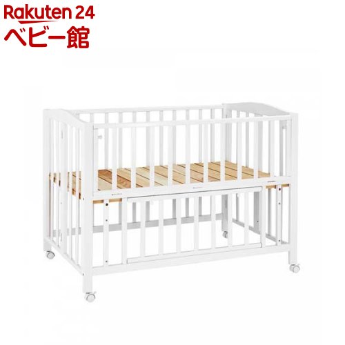 楽天市場】ベビーベッド 折りたたみ レギュラーサイズ ホワイト(1台