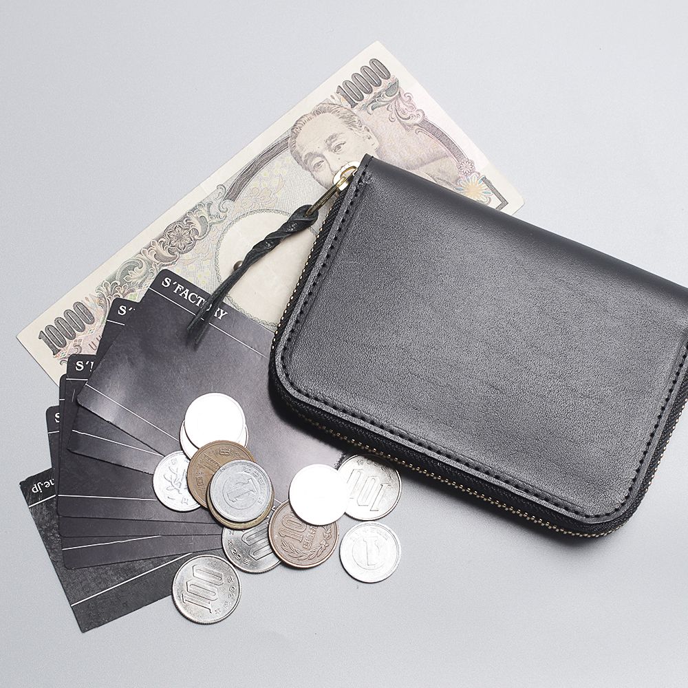楽天市場】S'FACTORY エスファクトリー ファスナーミニウォレット
