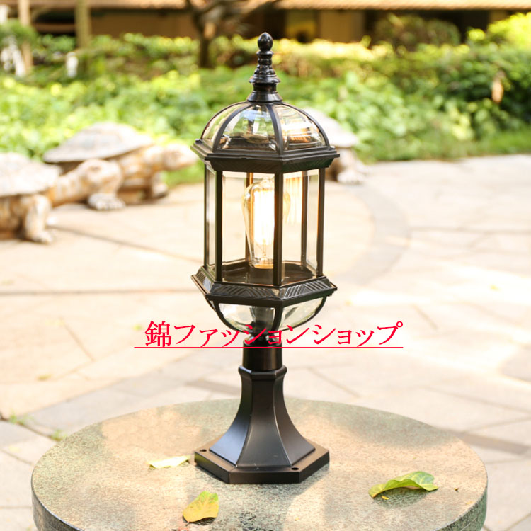 楽天市場】門柱灯 屋外柱上付け照明 屋外照明 ガーデンライト 照明器具