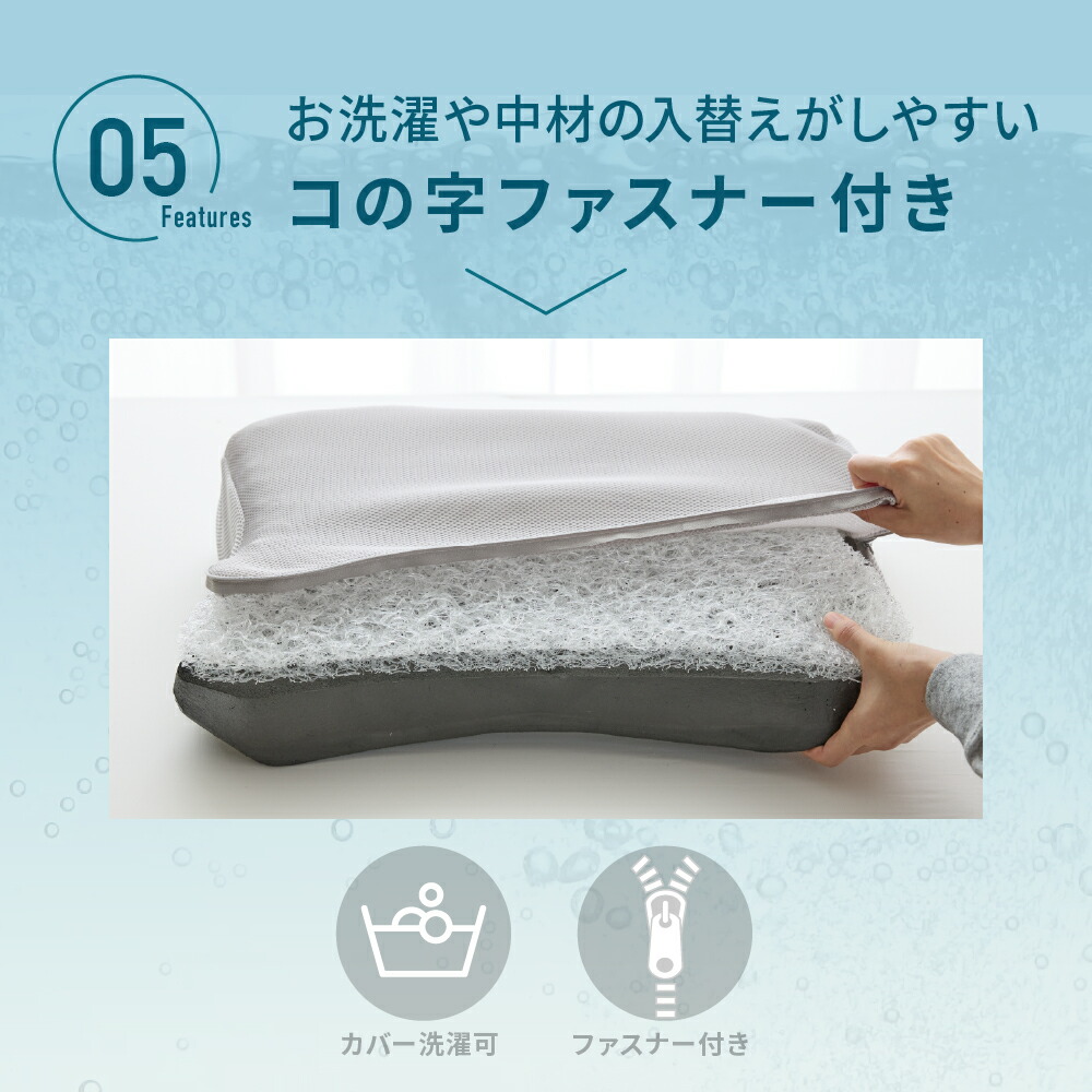 楽天市場】送料無料 快眠 まくら 清潔 快適 プレミアム DEEPSLEEPER 高