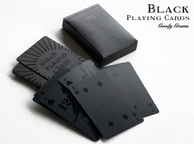 楽天市場】BLACK PLAYING CARDS / ブラックトランプ Goody Grams