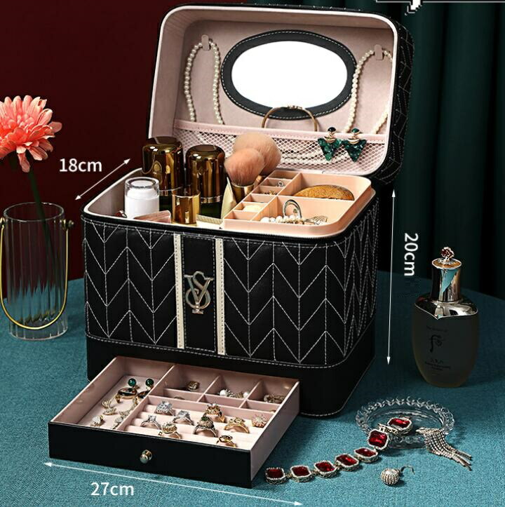 楽天市場】全4色 メイクボックス コスメボックス 化粧 収納 ボックス