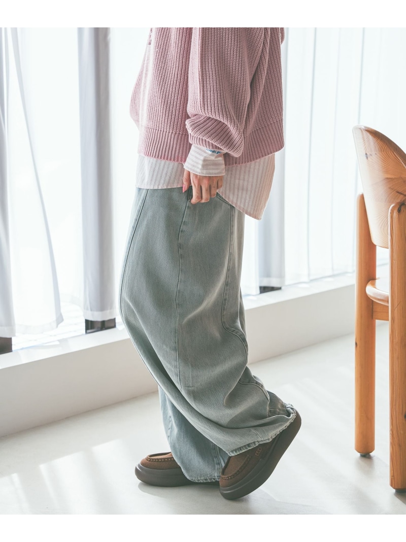 楽天市場】[NKJ 2026SS] 3Dドロップデニムパンツ niko and