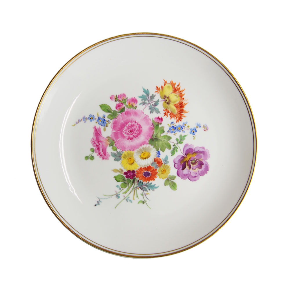 楽天市場】マイセン (Meissen) ヴィンテージ ブーケ飾り皿 20CB No.195