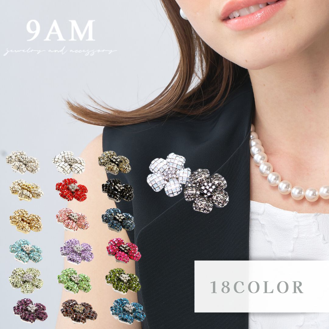 楽天市場】スワロフスキー ブローチ（ブローチ｜レディースジュエリー