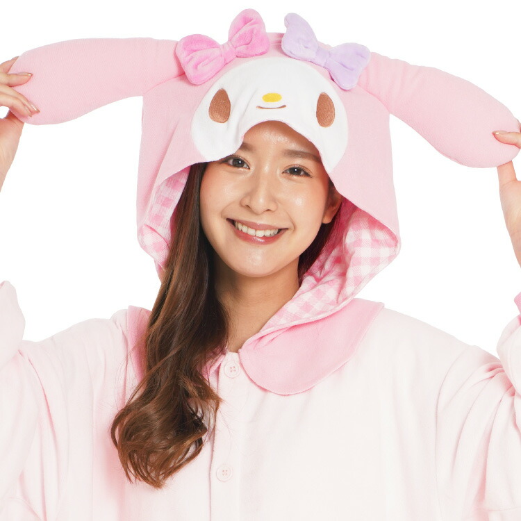 楽天市場】着ぐるみ パジャマ 大人用 パイル マイメロディ ハロウィン