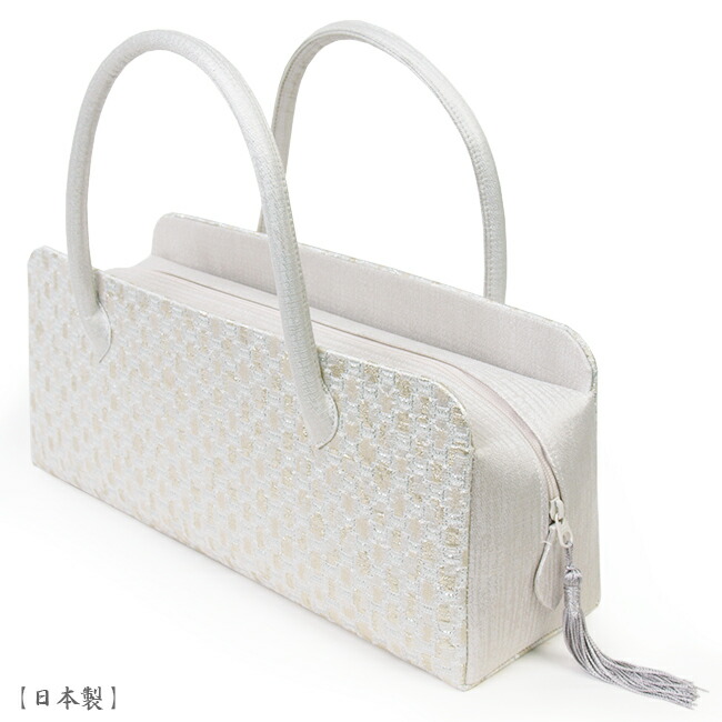 楽天市場】《値下げ！》 利休バッグ ＜紫×ゴールド／華紋＞ 正絹帯地