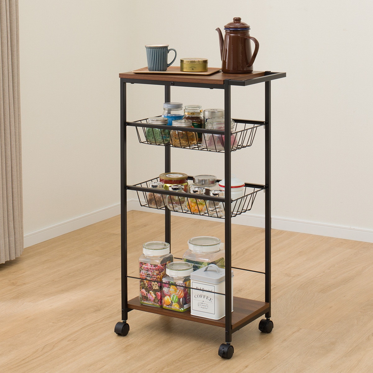 楽天市場】スリムワゴン(OT003 5098) ニトリ 【玄関先迄納品】 : ニトリ