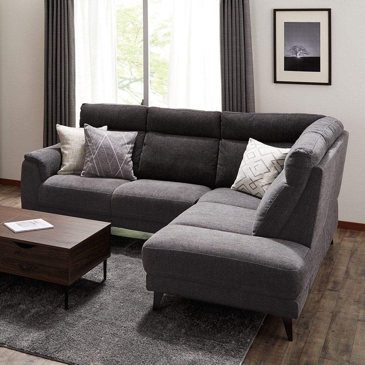 楽天市場】コーナーソファセット(LB07) ニトリ 【配送員設置商品