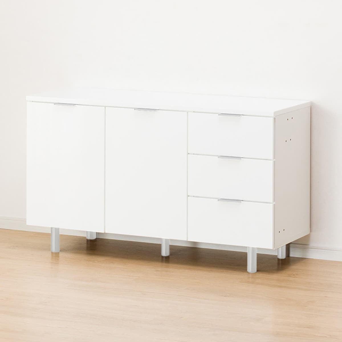 楽天市場】[幅120cm] サイドボード (エトナ120SBR WH/SI) ニトリ