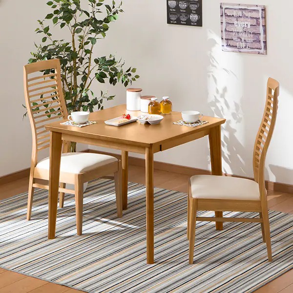 楽天市場】ダイニングテーブル (ロレイン5H 幅80cm) ニトリ 【玄関先迄