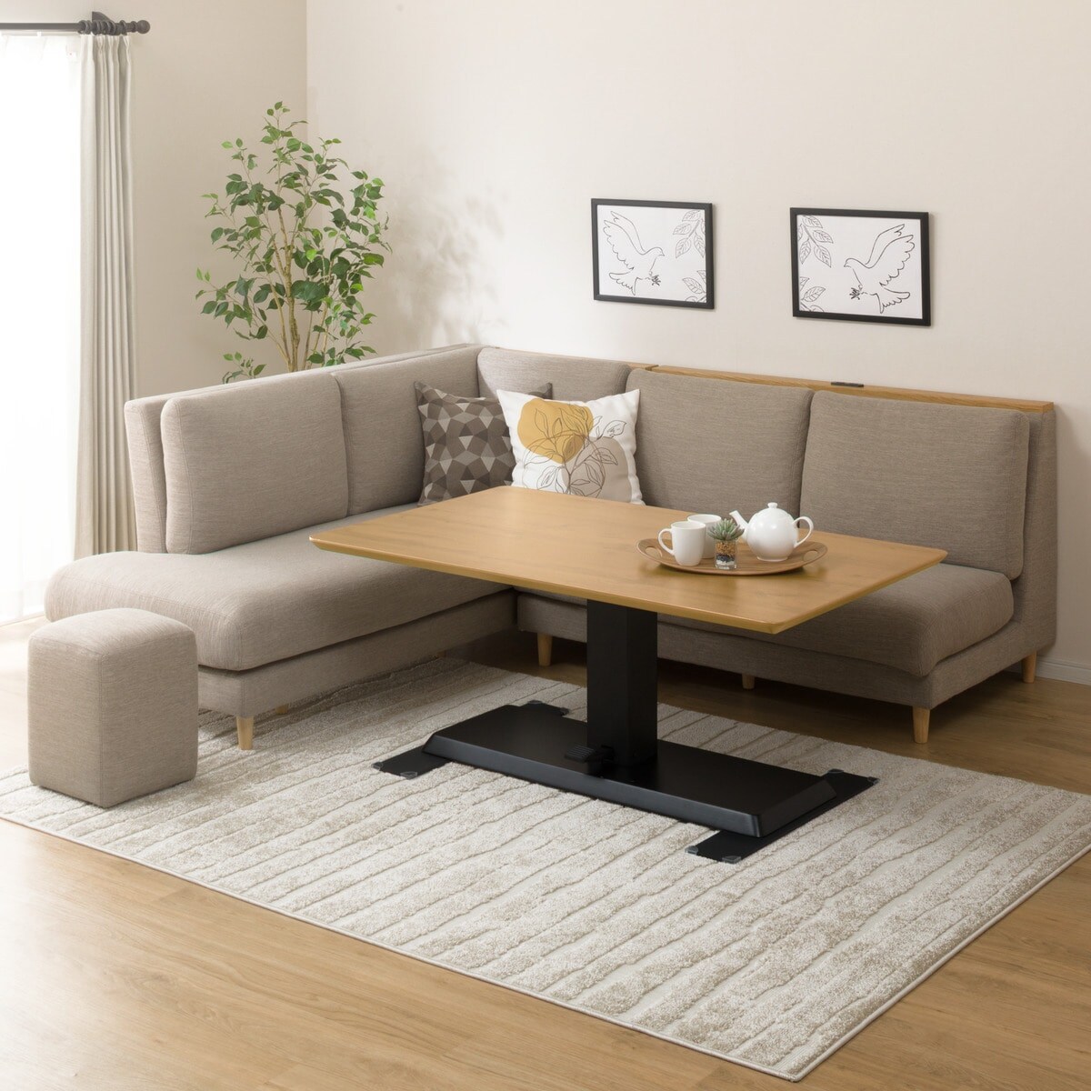 楽天市場】昇降テーブル (LC-004 135) ニトリ 【配送員設置商品】 【5