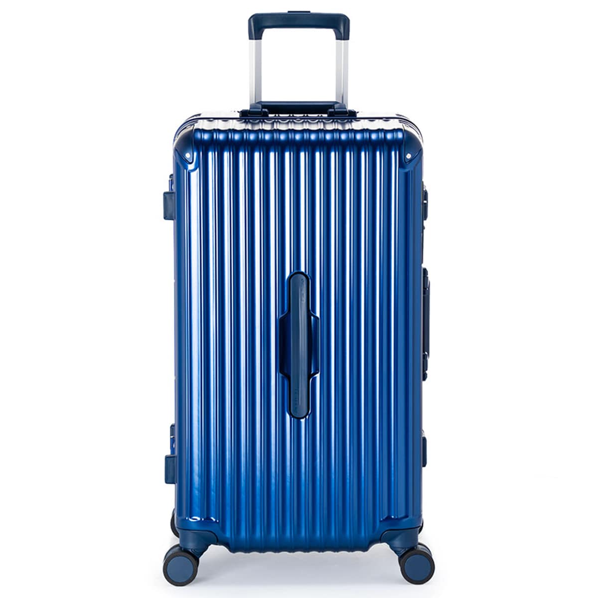 楽天市場】フレームタイプキャリーケース(70L マットネイビー) ニトリ