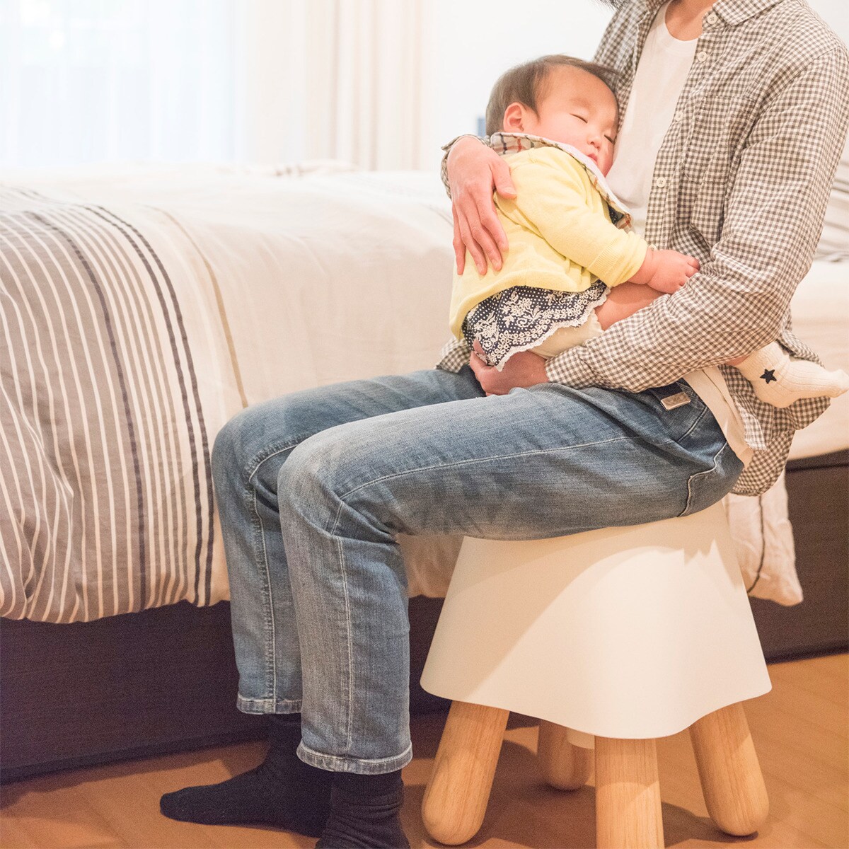 楽天市場】寝かしつけを助けるLaLaCoチェア ニトリ メーカー直送・送料