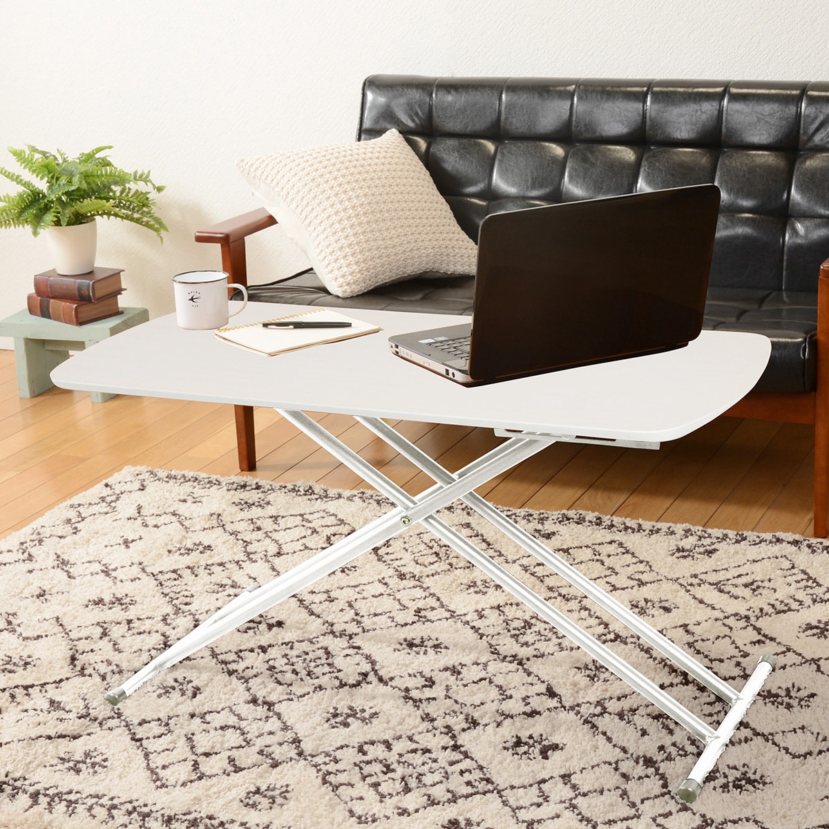 楽天市場】5段階昇降テーブル （リフティングテーブル） ニトリ