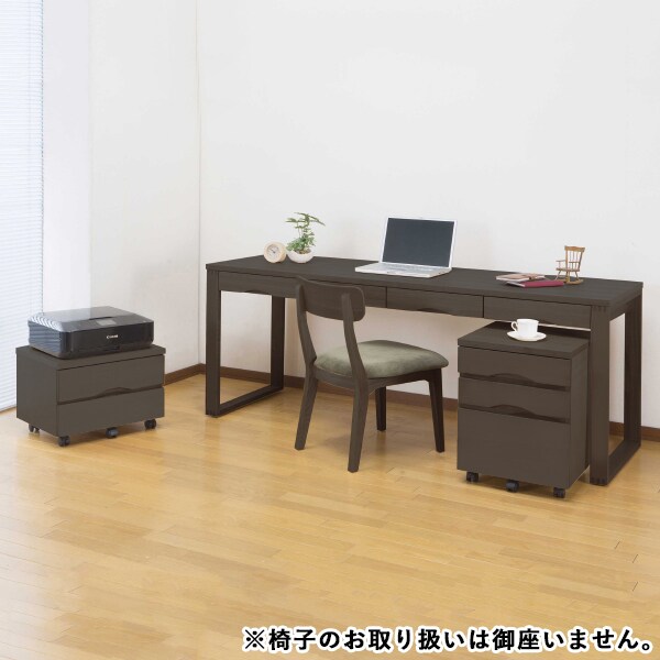 楽天市場】タモ突板の木目がうつくしい天然木デスク 奥行59cm （幅