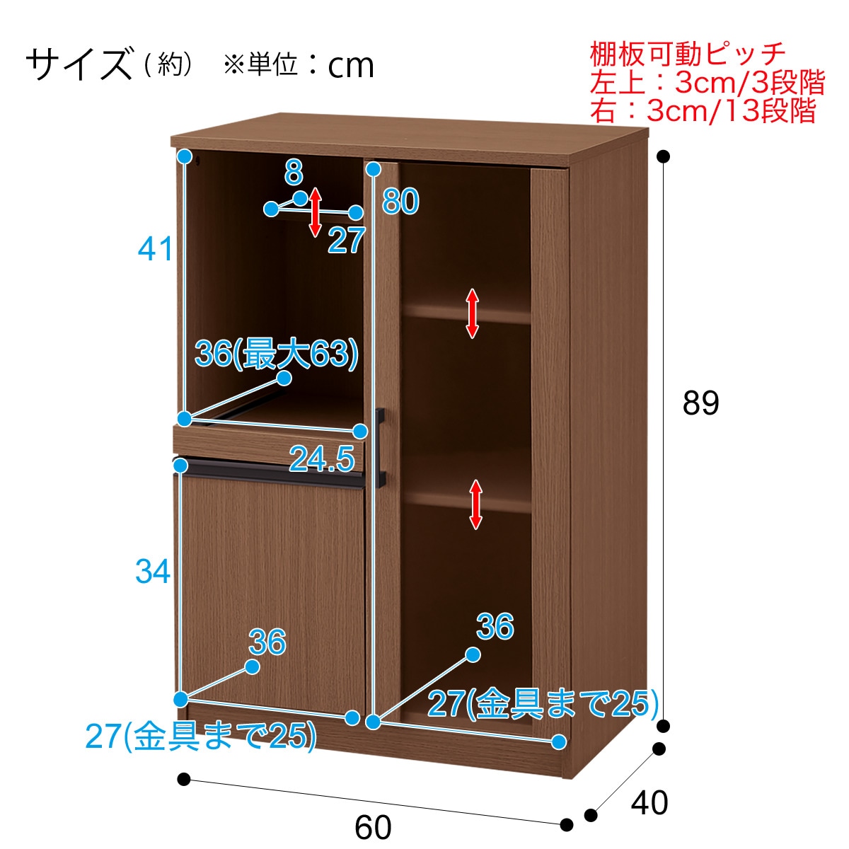 楽天市場】レンジ台(フォルムS RE9060G） ニトリ 【期間限定価格：4/6