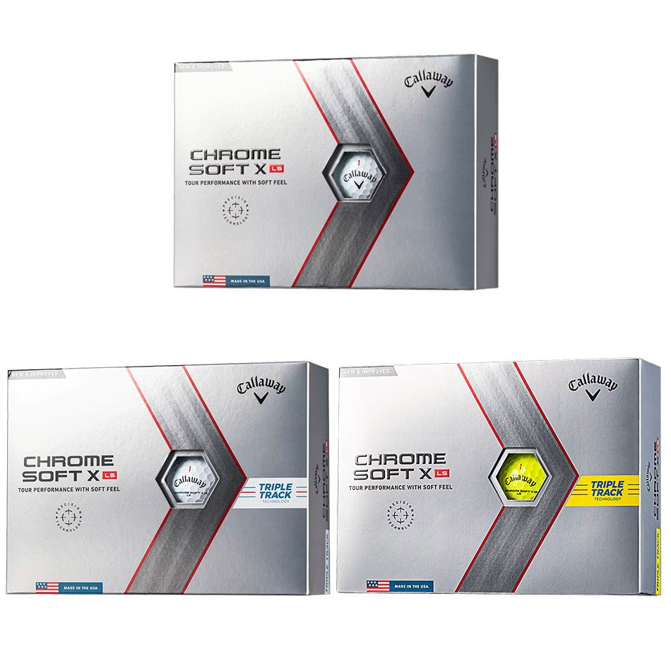 楽天市場】キャロウェイ クロムソフト X LS ゴルフボール 2022年モデル