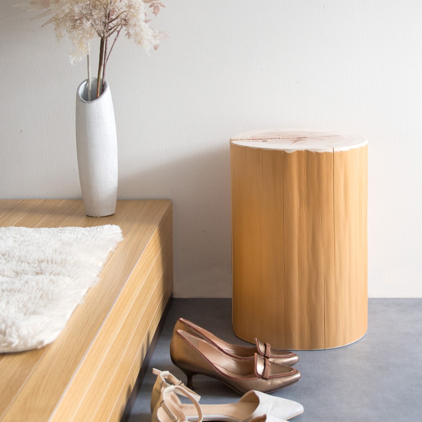 楽天市場】丸太スツール スツール 吉野杉 天然木 丸太輪切り 磨き丸太