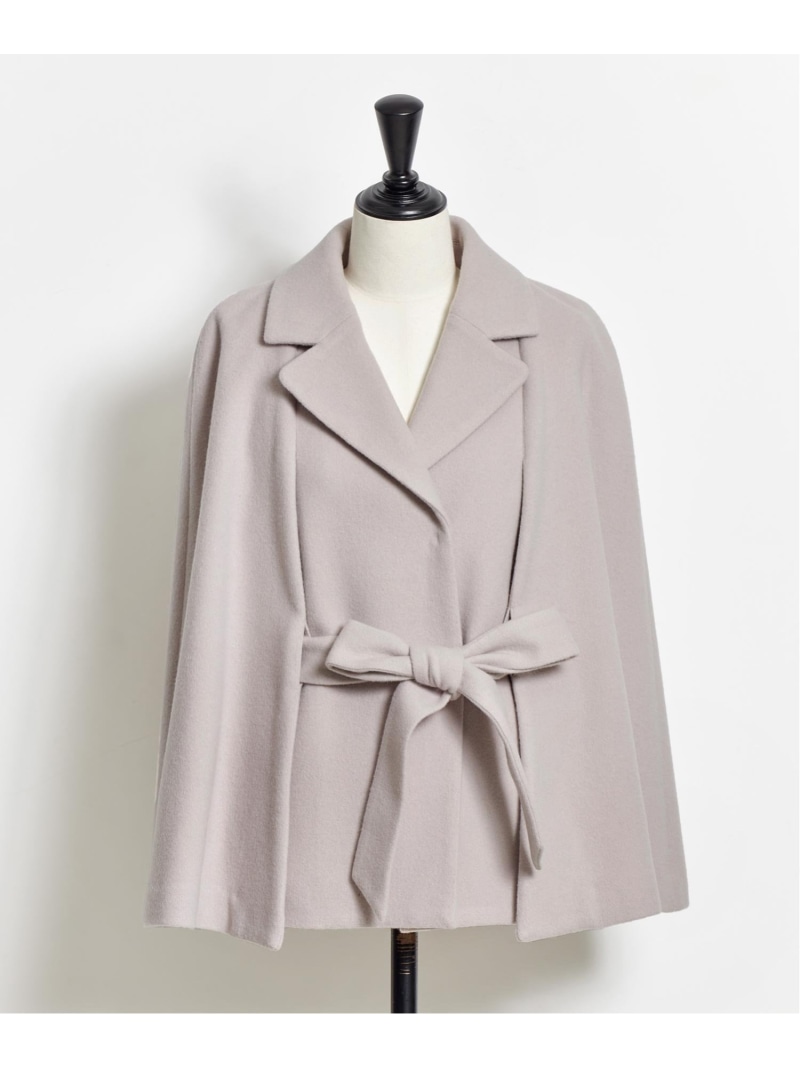楽天市場】【SALE／70%OFF】ファースリットケープコート Noela ノエラ