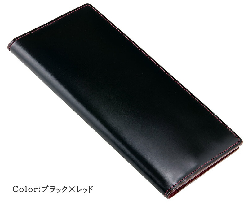 楽天市場】薄い長財布 長財布 メンズ 小銭入れなし コードバン