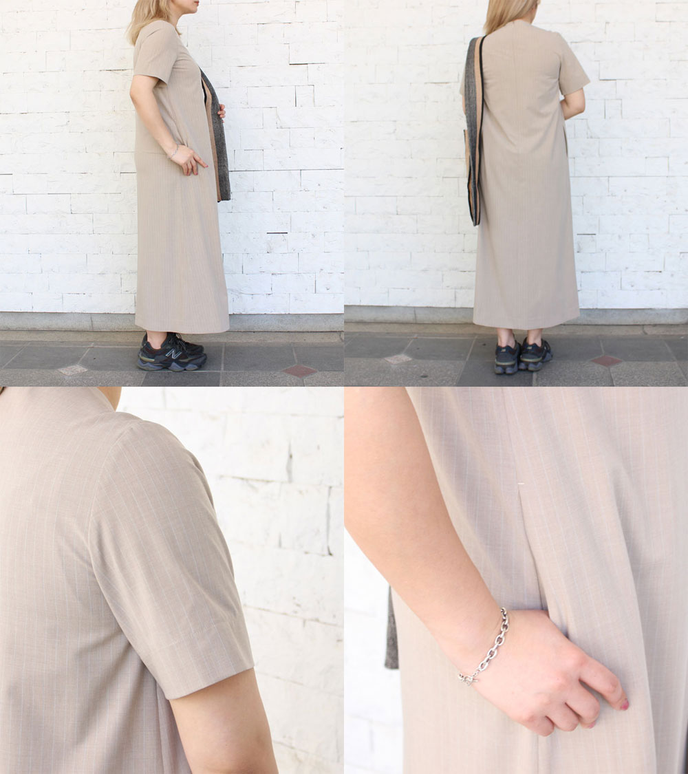 楽天市場】【s30】トゥデイフル TODAYFUL ハーフスリーブタックドレス