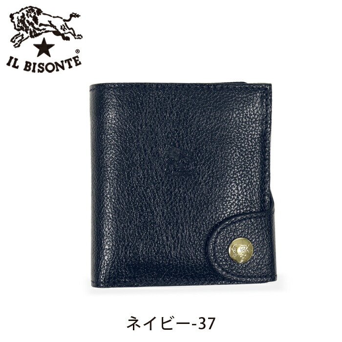 イルビゾンテ(IL BISONTE) つ折り 二 財布 メンズ二つ折り財布 | 通販