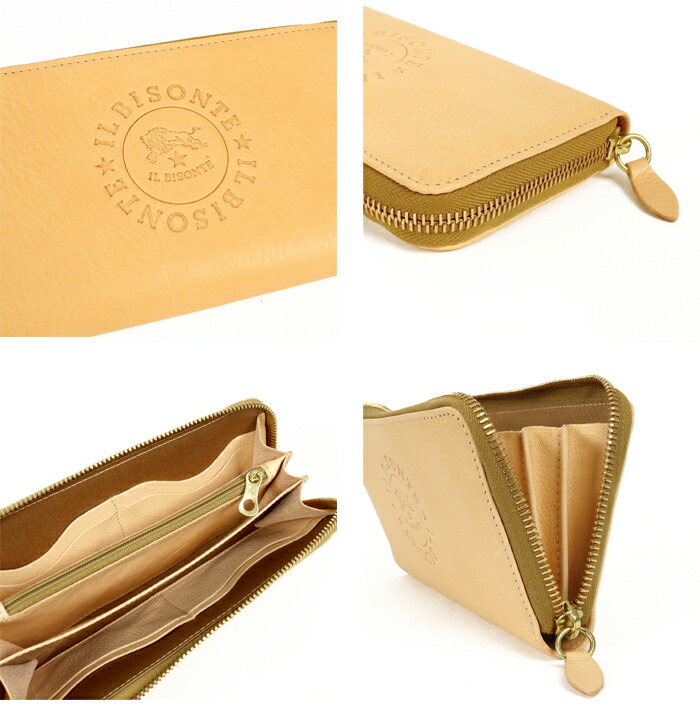 楽天市場】イルビゾンテ 財布 ファスナー財布 長財布 サークル