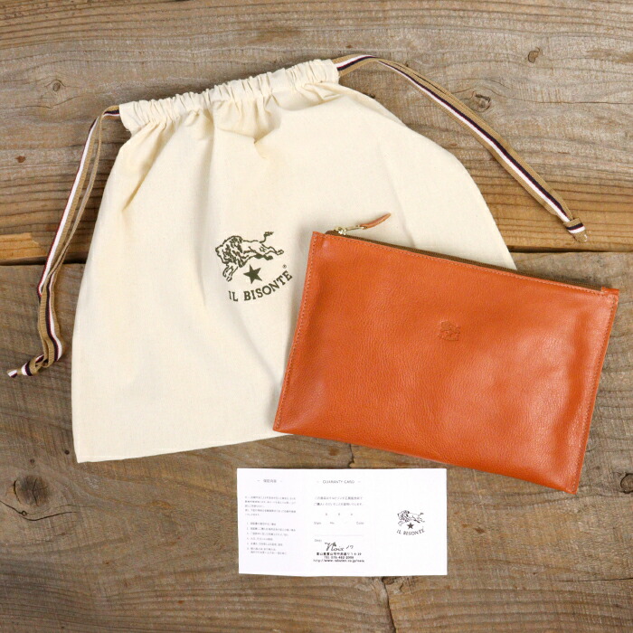 楽天市場】イルビゾンテ ポーチ フラットジップポーチ クラッチバッグ