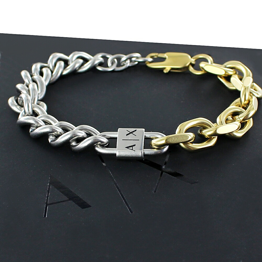 楽天市場】アルマーニエクスチェンジ チェーンブレスレット メンズ