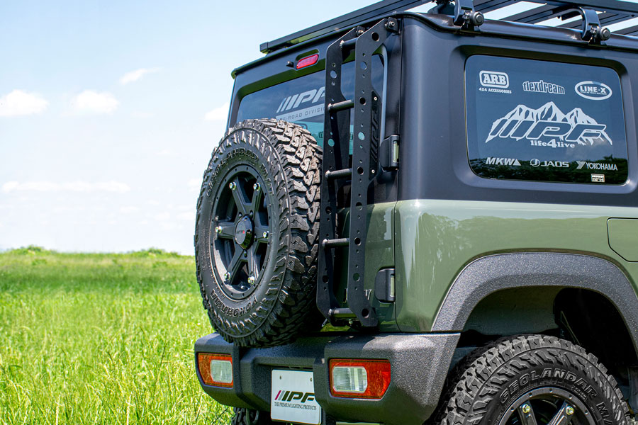 楽天市場】EXL-01 EXPリアラダー for ジムニー JIMNY JB64 JB74専用