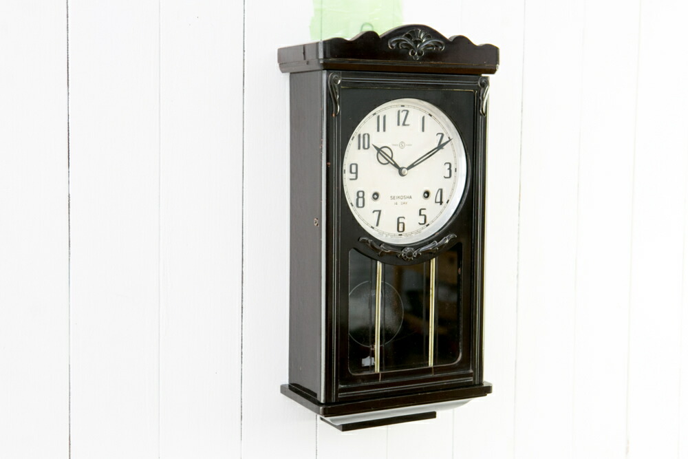 楽天市場】精工舎製 14日巻きゼンマイ時計(完璧オーバーホウル済みの
