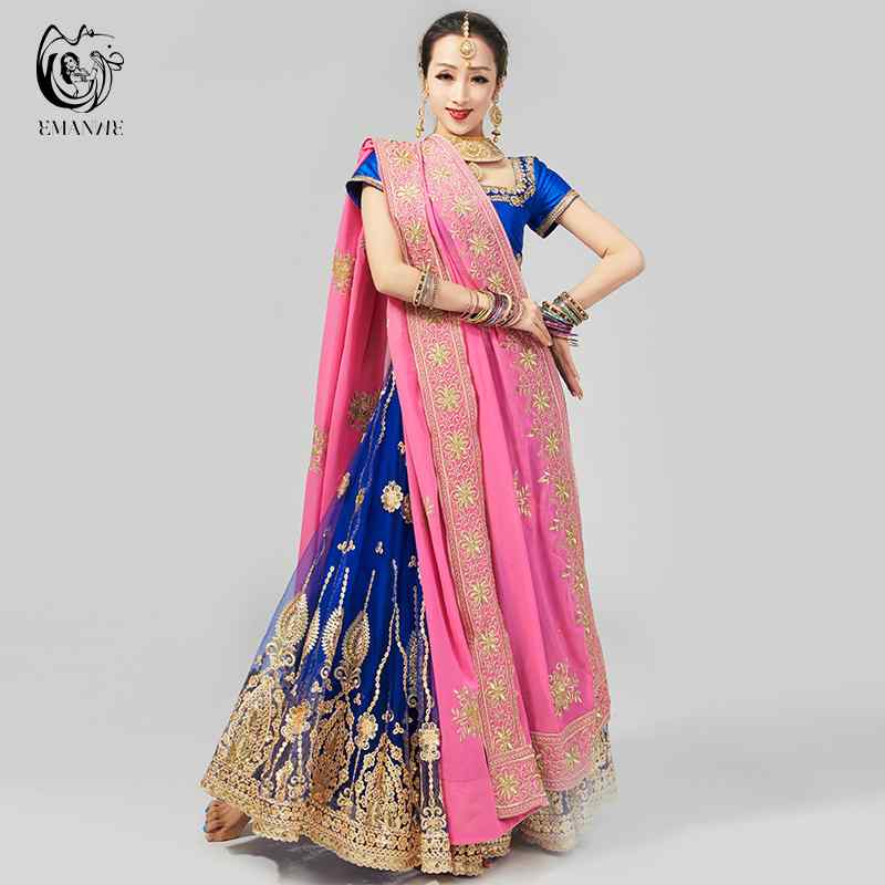 楽天市場】インド サリー民族 衣装 族 舞踊 レンガ トップス 金糸 刺繍