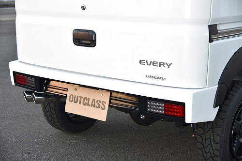 楽天市場】エブリイDA17 リヤバンパー ABS製【エブリイ パーツ