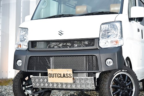 楽天市場】エブリイ DA17 フロントバンパー タイプII ABS製 未塗装