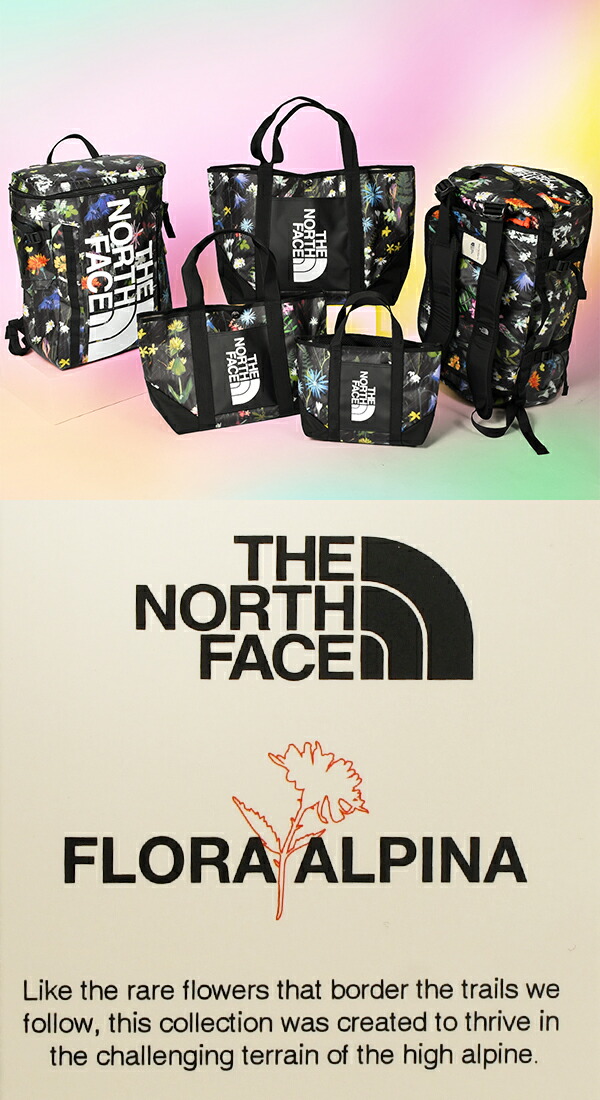 楽天市場】ノースフェイス 花柄 リュック 撥水 メンズ レディース 送料