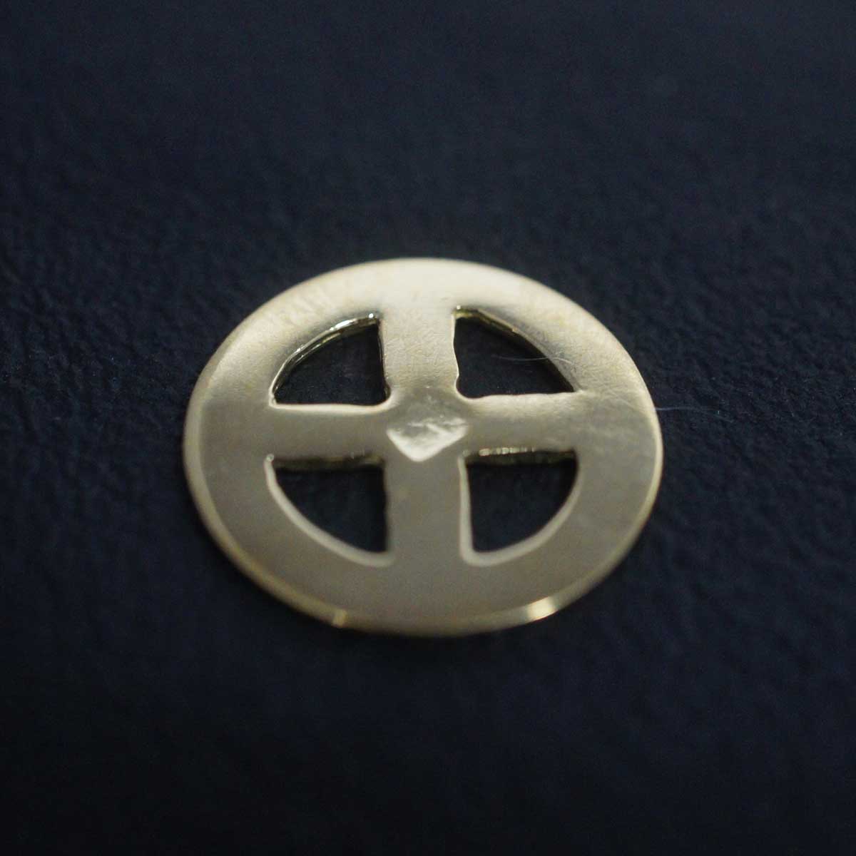 楽天市場】18金金メディスンホイール イーグルフック 金メタル付金