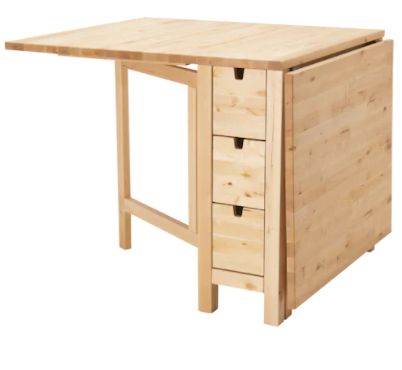 楽天市場】IKEAイケアNORDEN ノールデンゲートレッグテーブル, バーチ