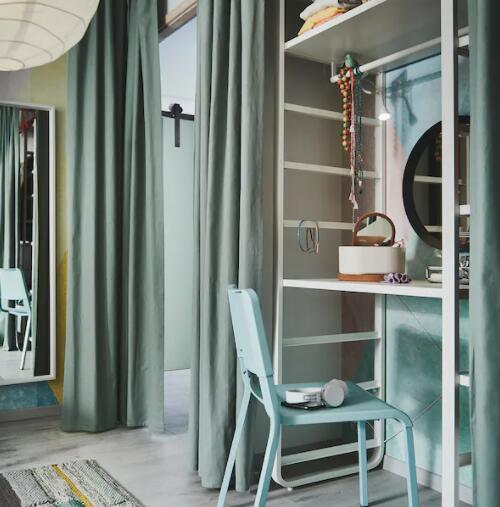 楽天市場】IKEA イケアTEODORES テオドレスチェア, ライトターコイズ