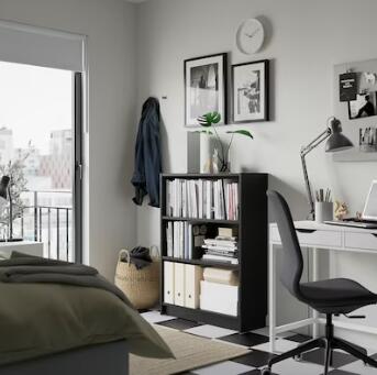 楽天市場】IKEA イケア BILLY ビリー 本棚, ブラック オーク調