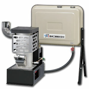 楽天市場】廃油ストーブ ミニ 90Lタンク付き SG-6S 信州工業 【個人