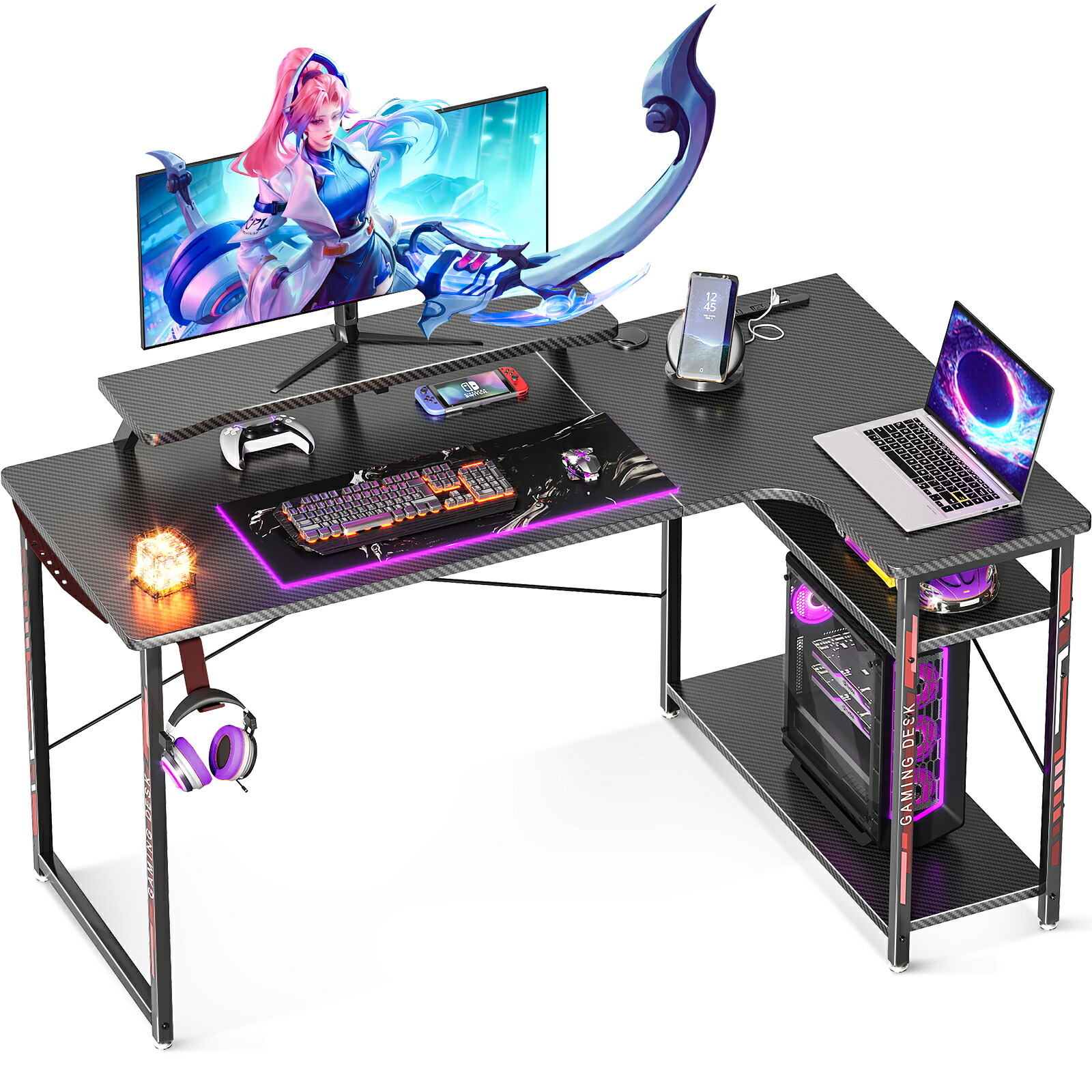 楽天市場】＼10倍ポイントお得／☆送料無料 幅120~140cm ゲーミング